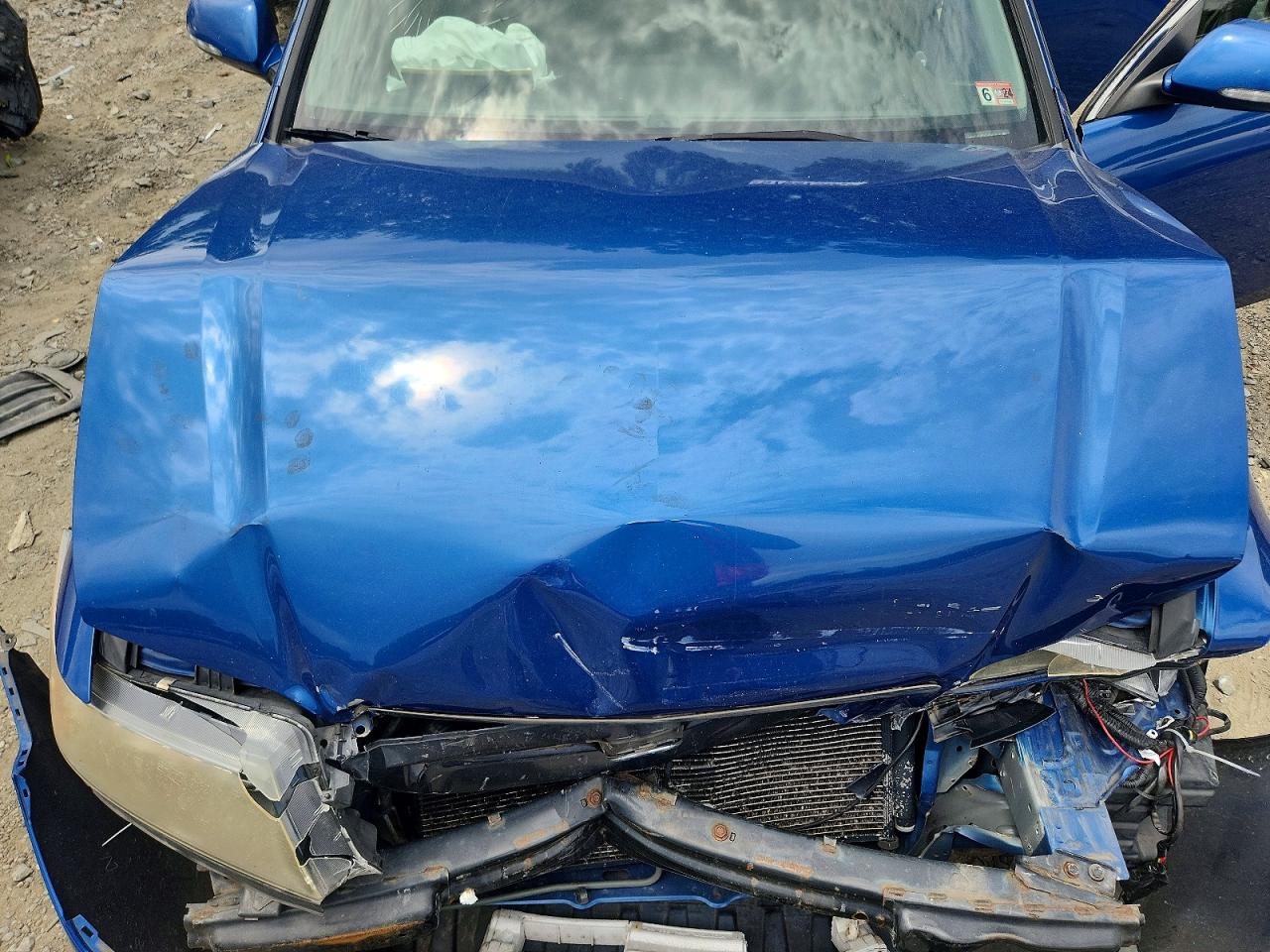 2005 Acura Tsx Blue vin: JH4CL96845C032976