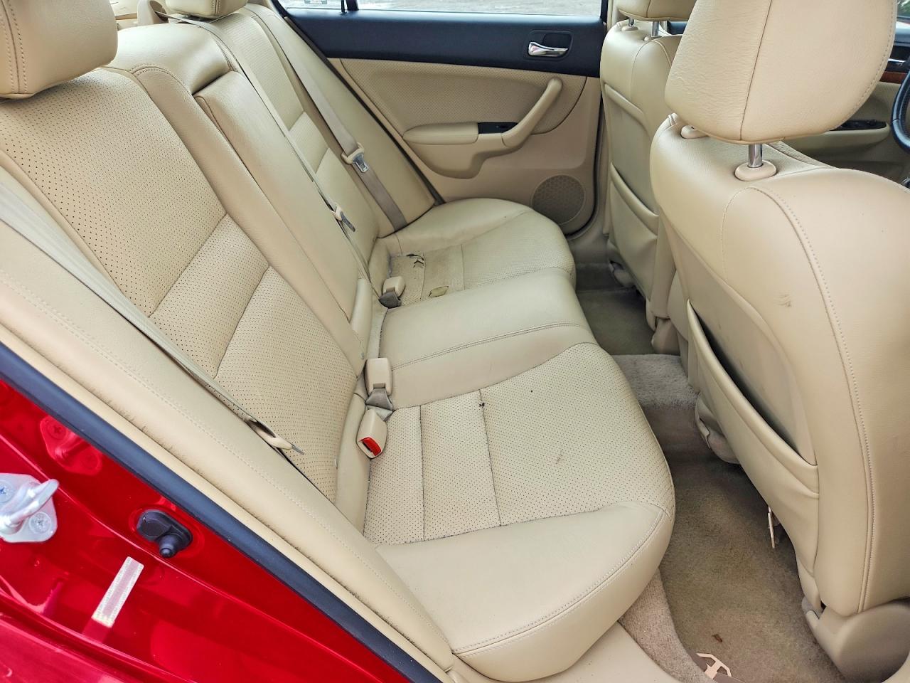 2006 Acura Tsx Red vin: JH4CL96846C000062