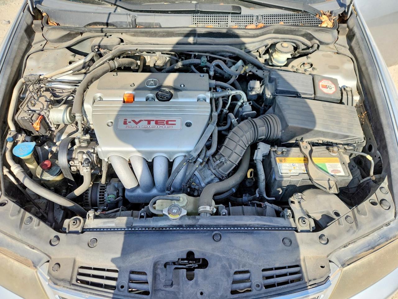 2006 Acura Tsx Silver vin: JH4CL96846C003057