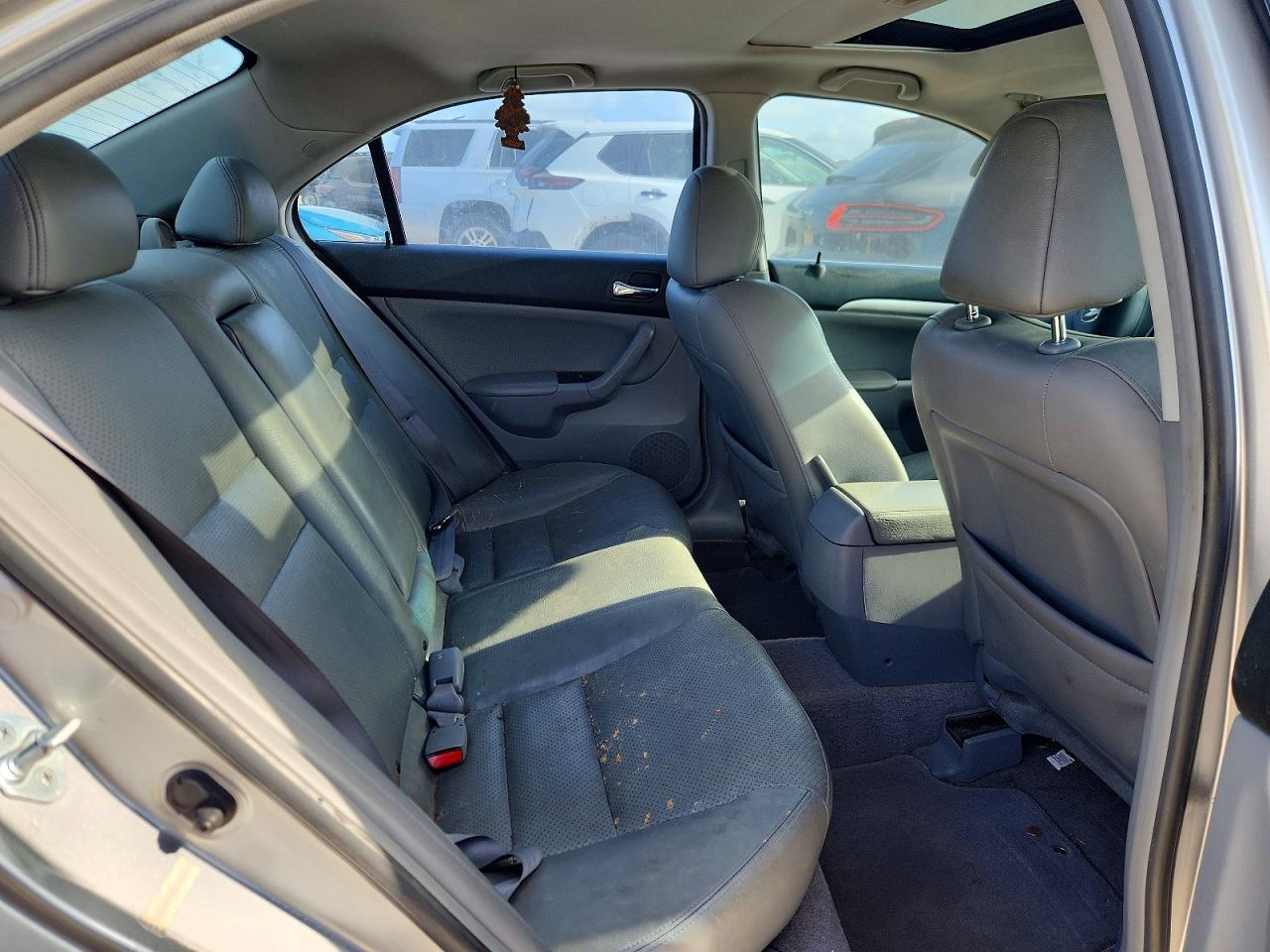 2006 Acura Tsx Silver vin: JH4CL96846C003057