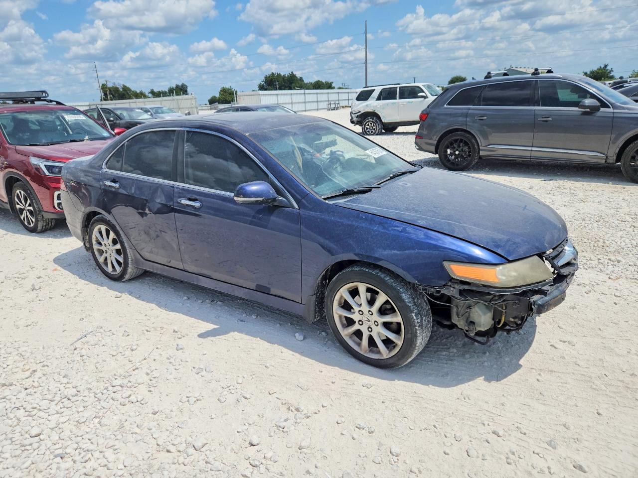 2006 Acura Tsx Blue vin: JH4CL96846C008730