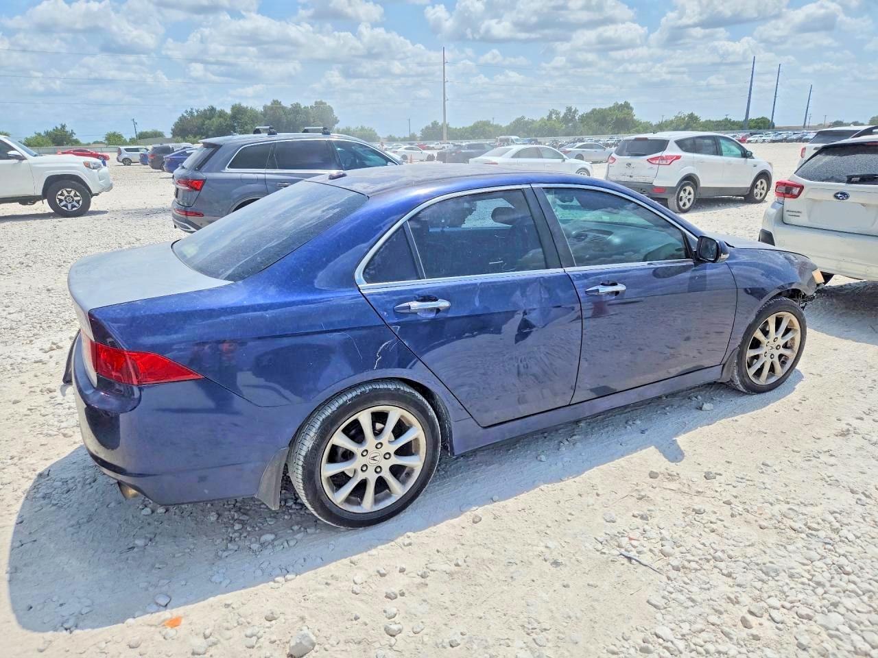 2006 Acura Tsx Blue vin: JH4CL96846C008730
