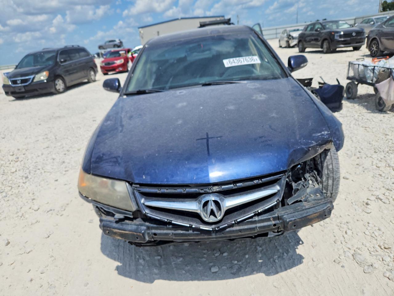 2006 Acura Tsx Blue vin: JH4CL96846C008730