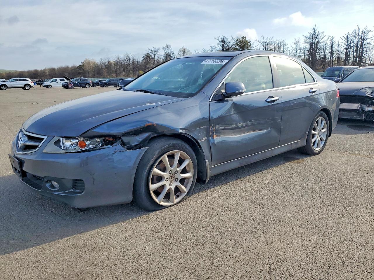 2006 Acura Tsx Charcoal vin: JH4CL96846C011093
