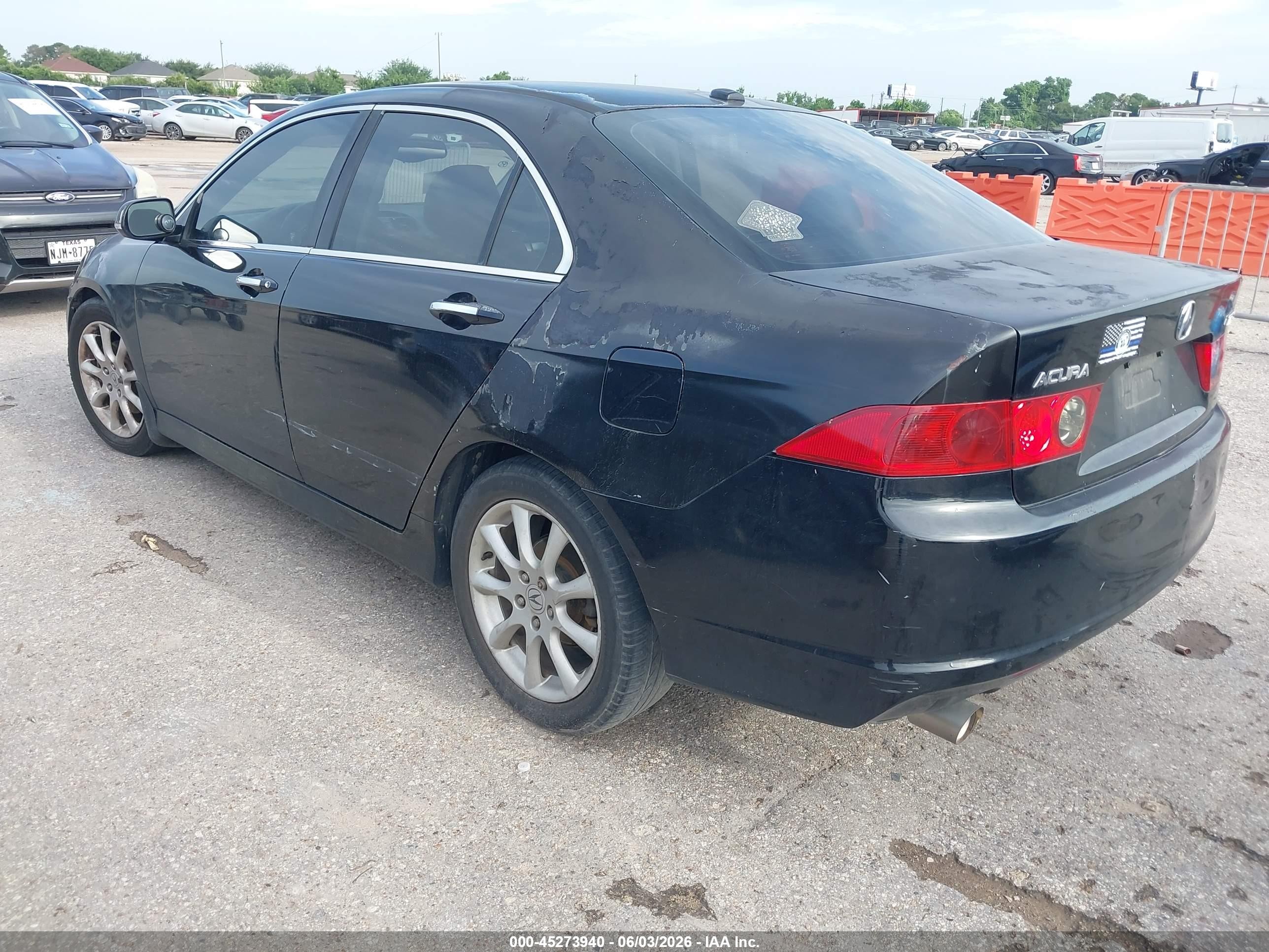 2006 Acura Tsx   Black vin: JH4CL96846C039525