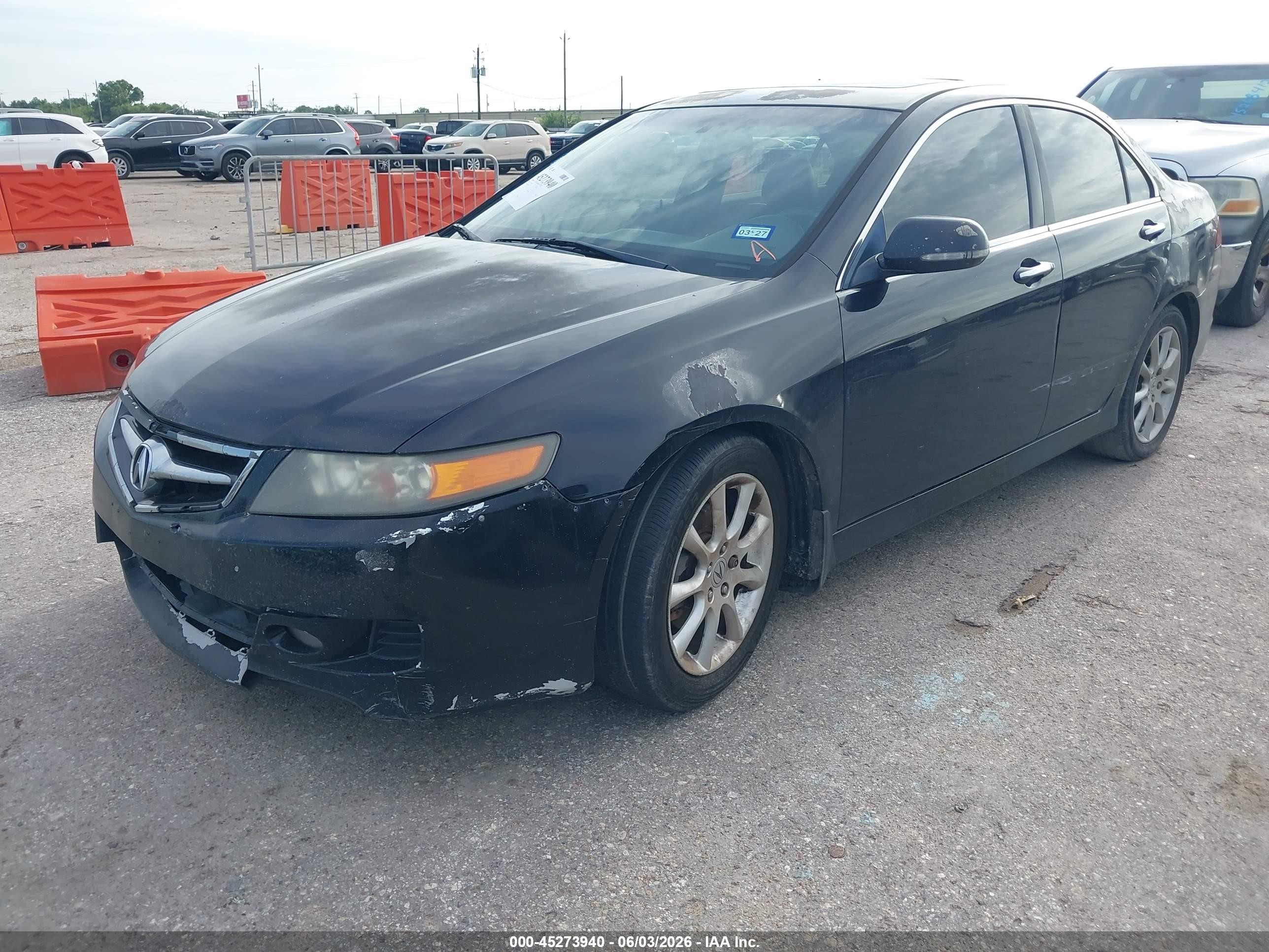 2006 Acura Tsx   Black vin: JH4CL96846C039525