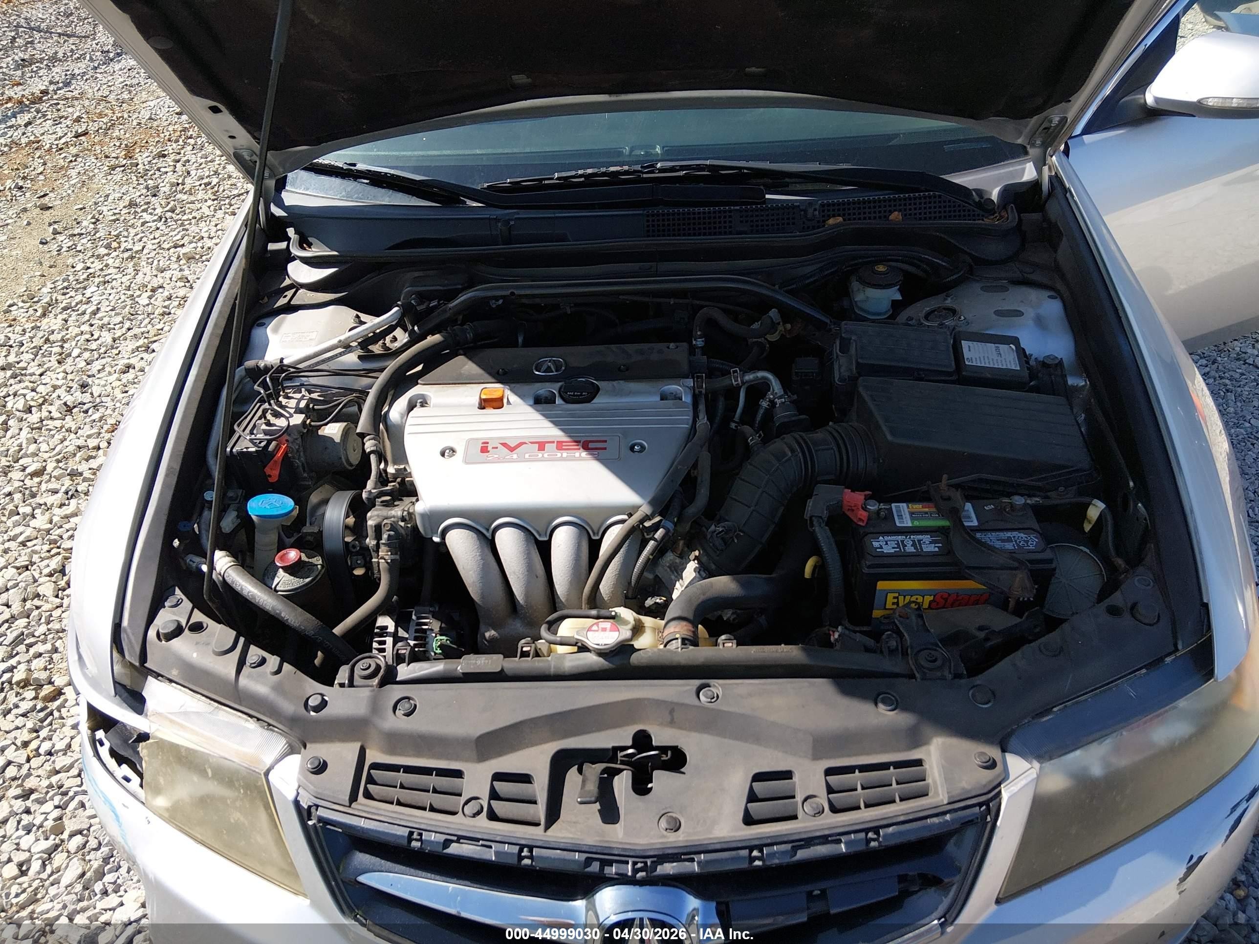 2007 Acura Tsx   Silver vin: JH4CL96847C000502