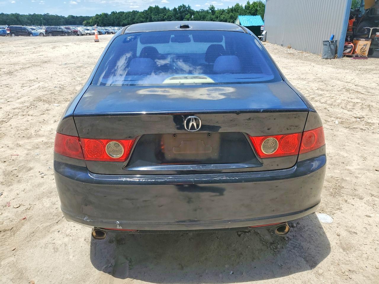 2007 Acura Tsx Black vin: JH4CL96847C008230