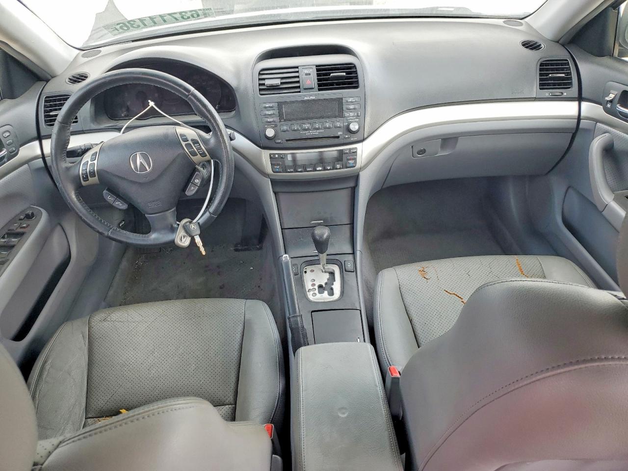 2007 Acura Tsx Blue vin: JH4CL96847C021446