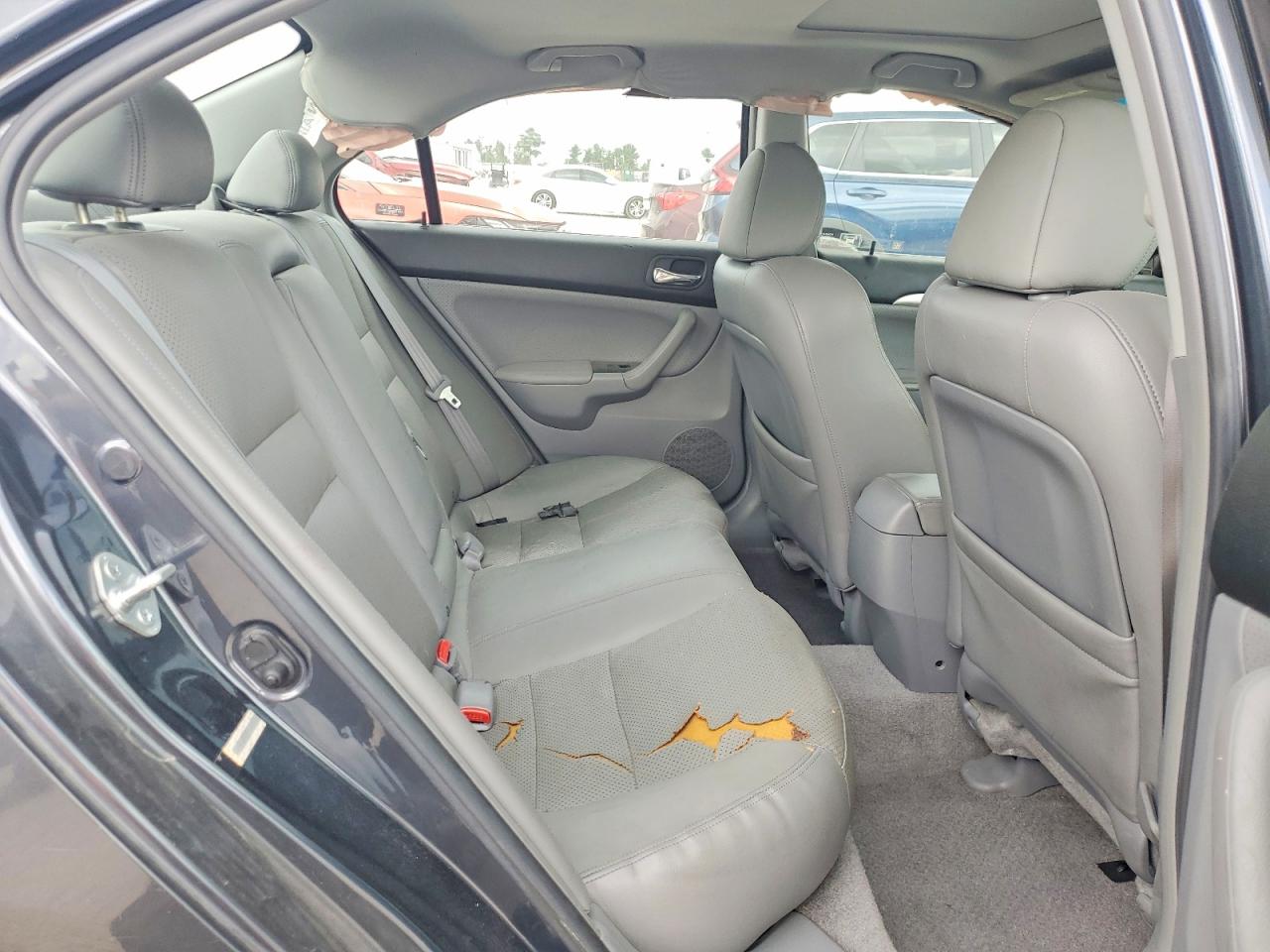 2007 Acura Tsx Blue vin: JH4CL96847C021446