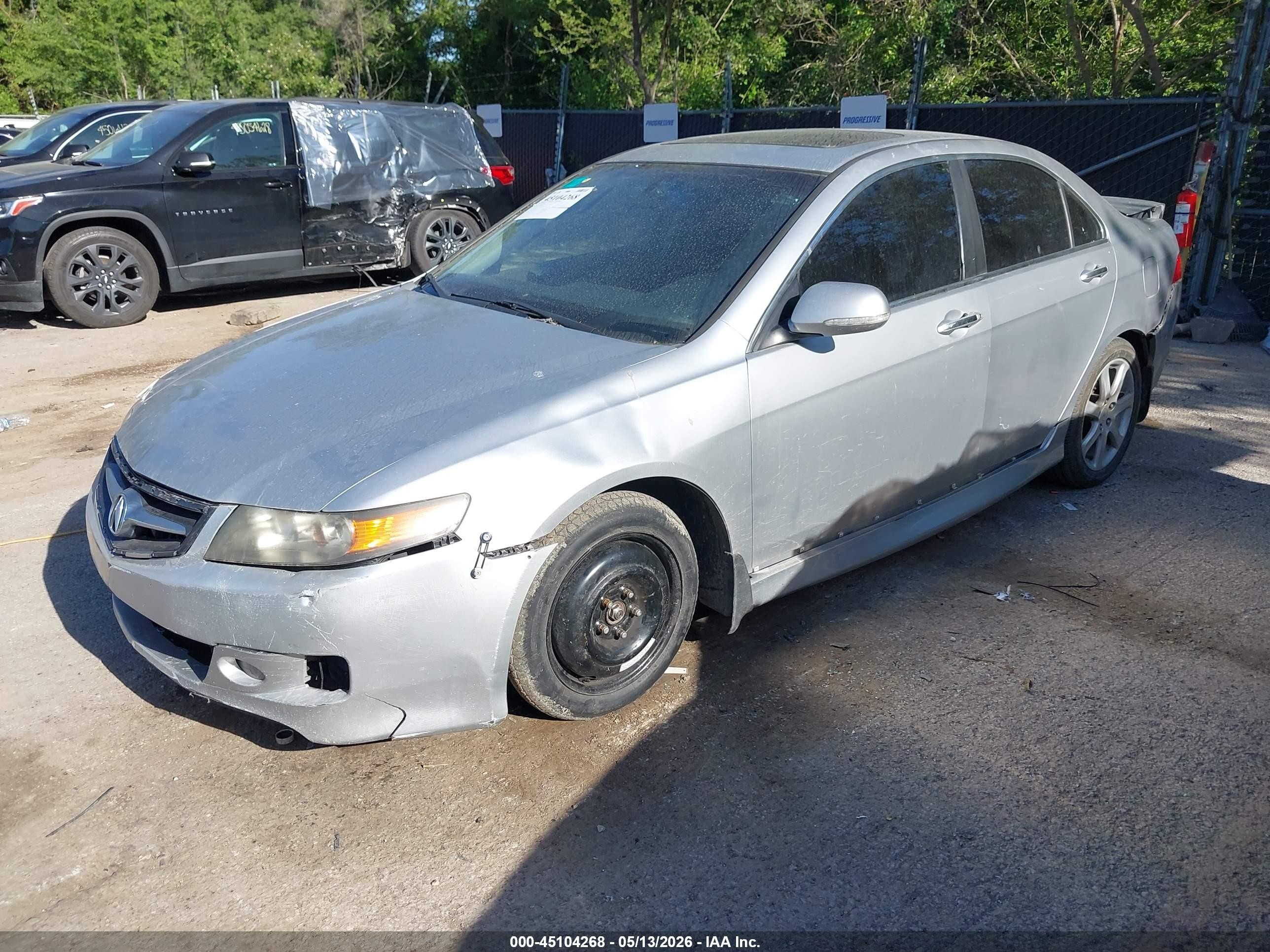 2008 Acura Tsx Серебряный vin: JH4CL96848C003675