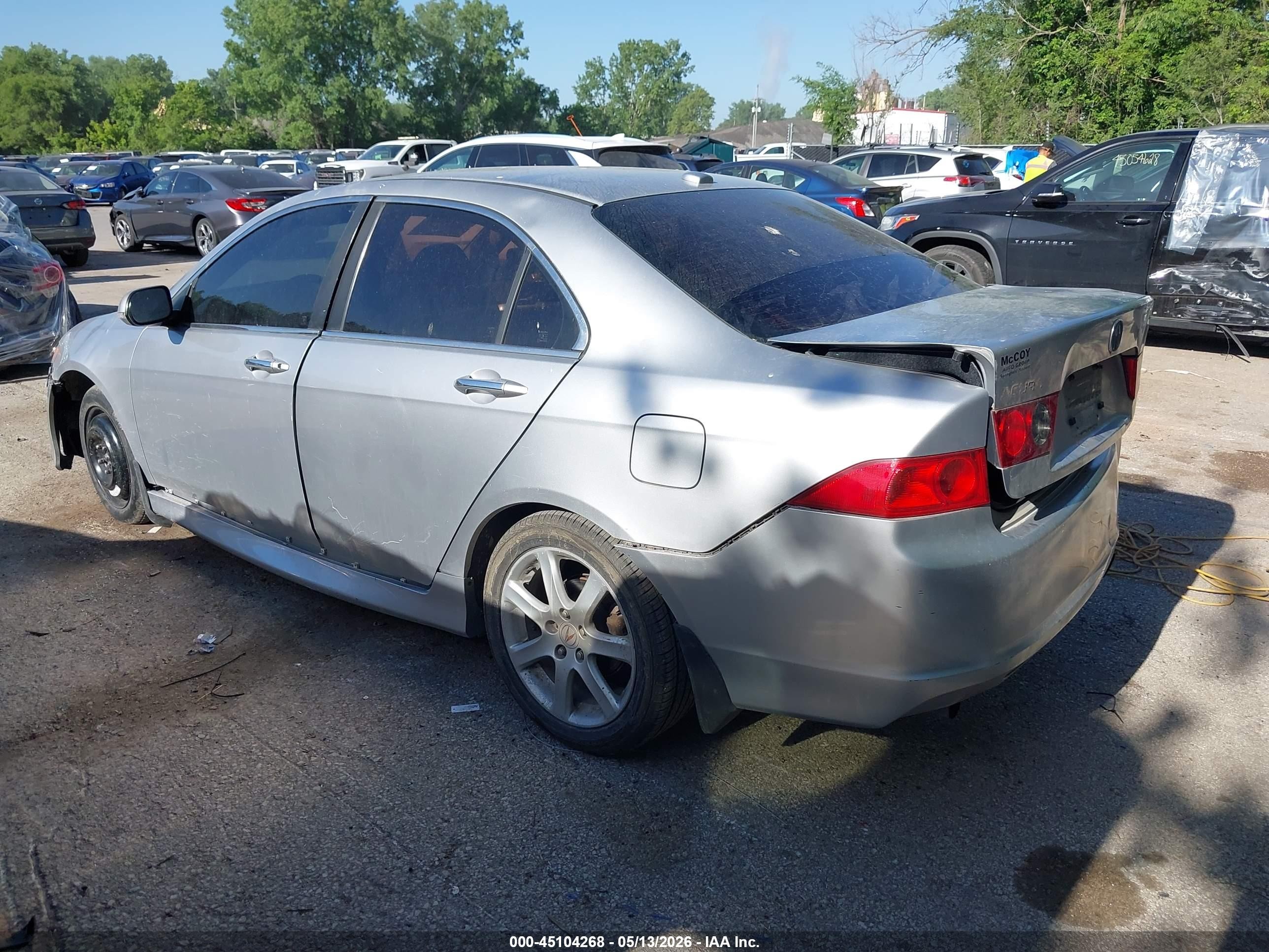 2008 Acura Tsx Серебряный vin: JH4CL96848C003675