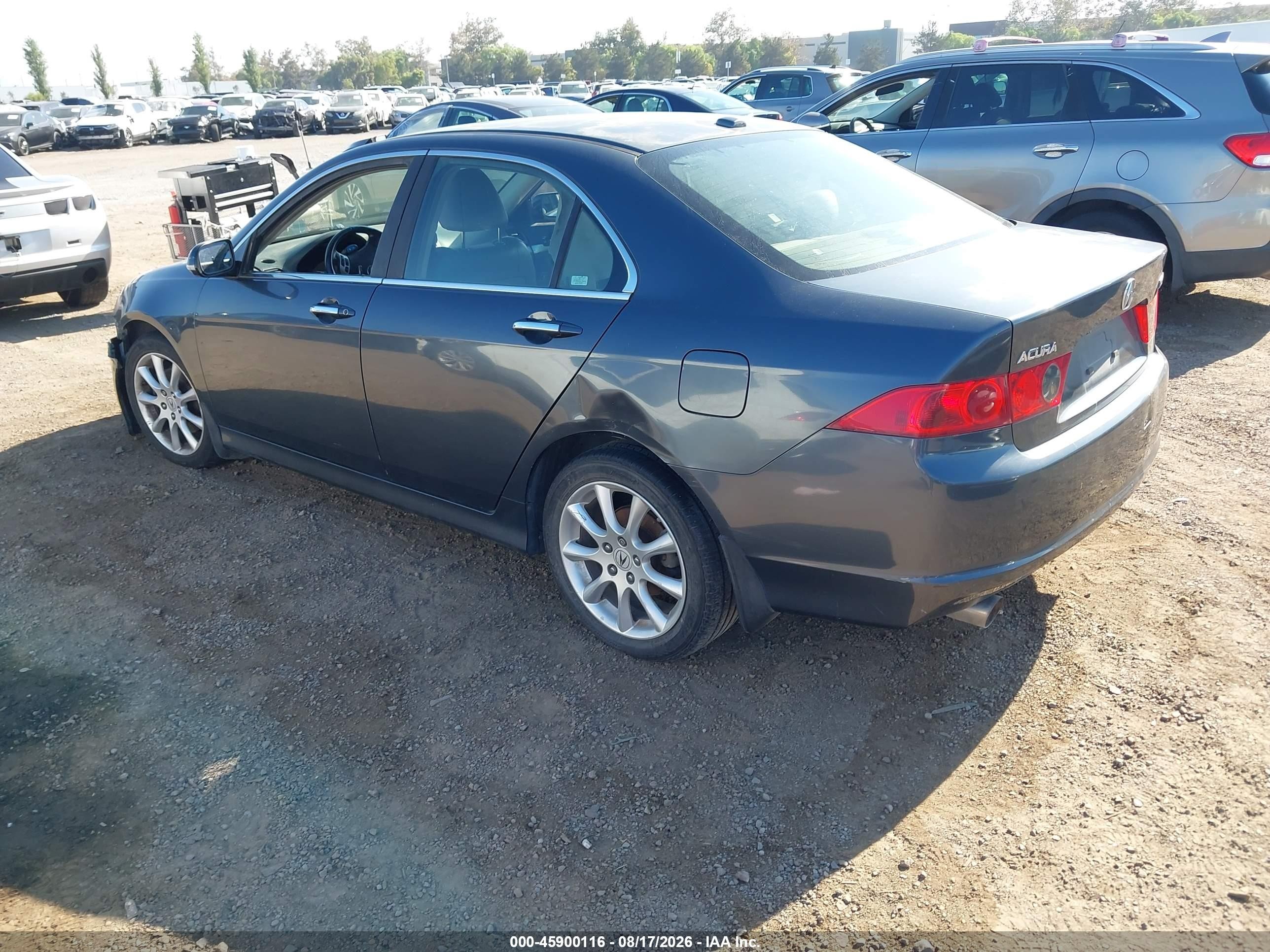 2008 Acura Tsx   Gray vin: JH4CL96848C010741