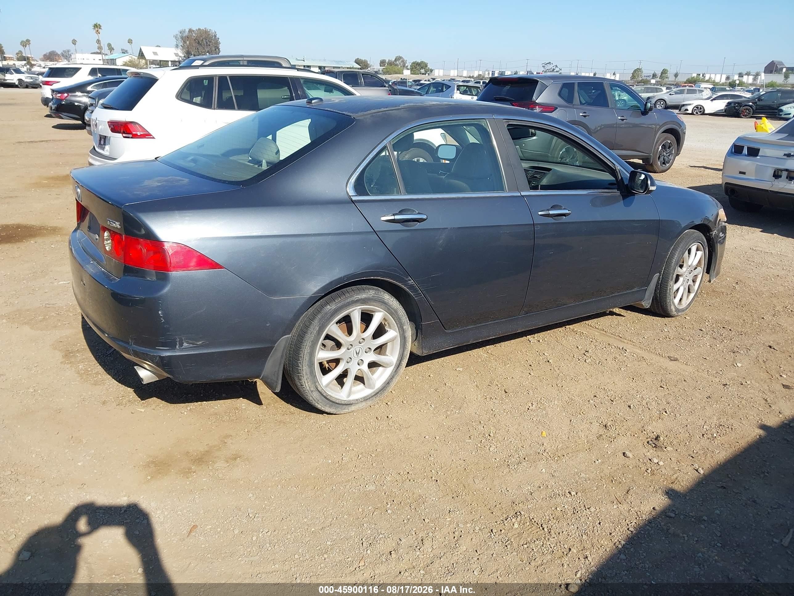 2008 Acura Tsx   Gray vin: JH4CL96848C010741