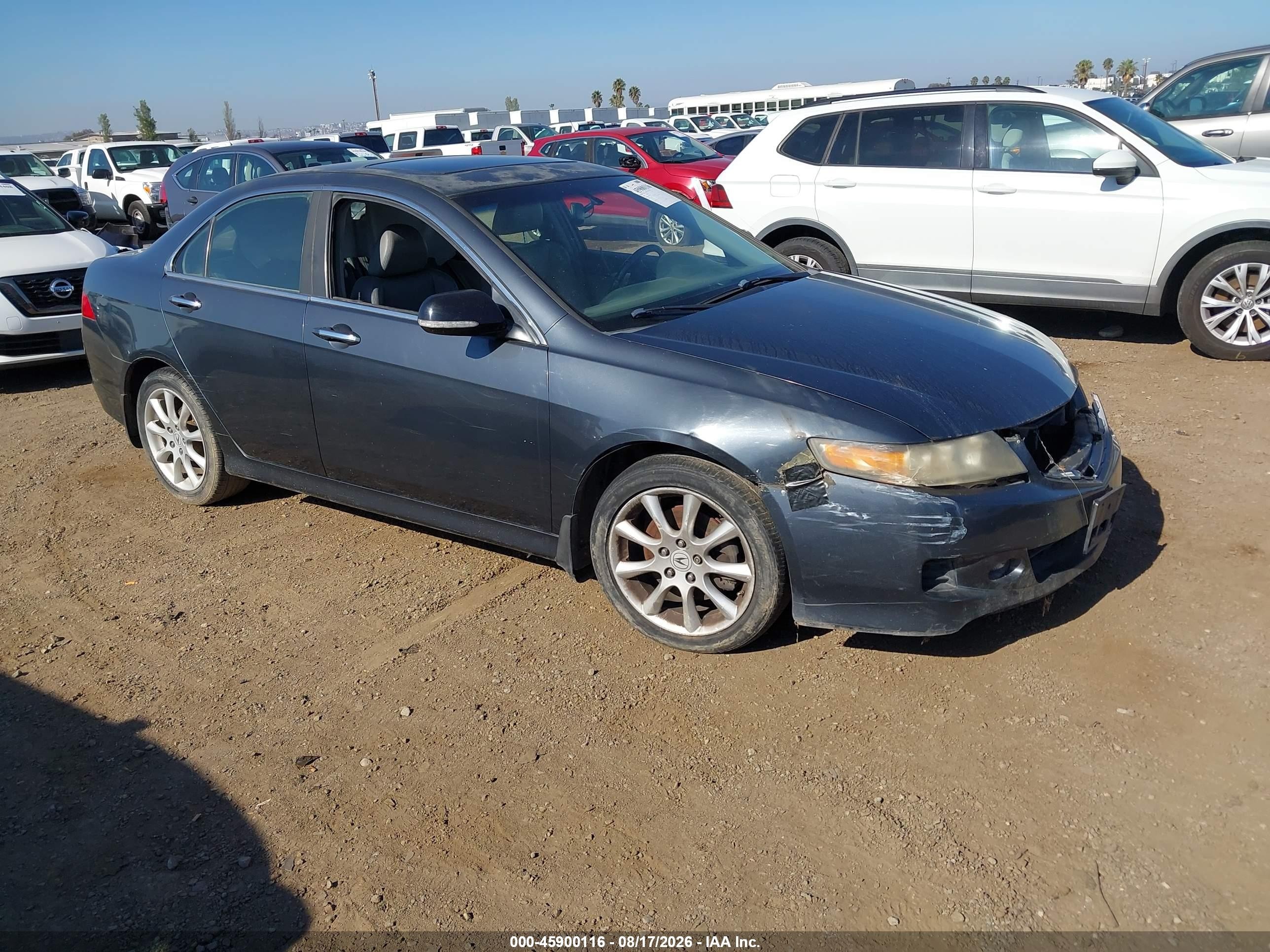 2008 Acura Tsx   Gray vin: JH4CL96848C010741