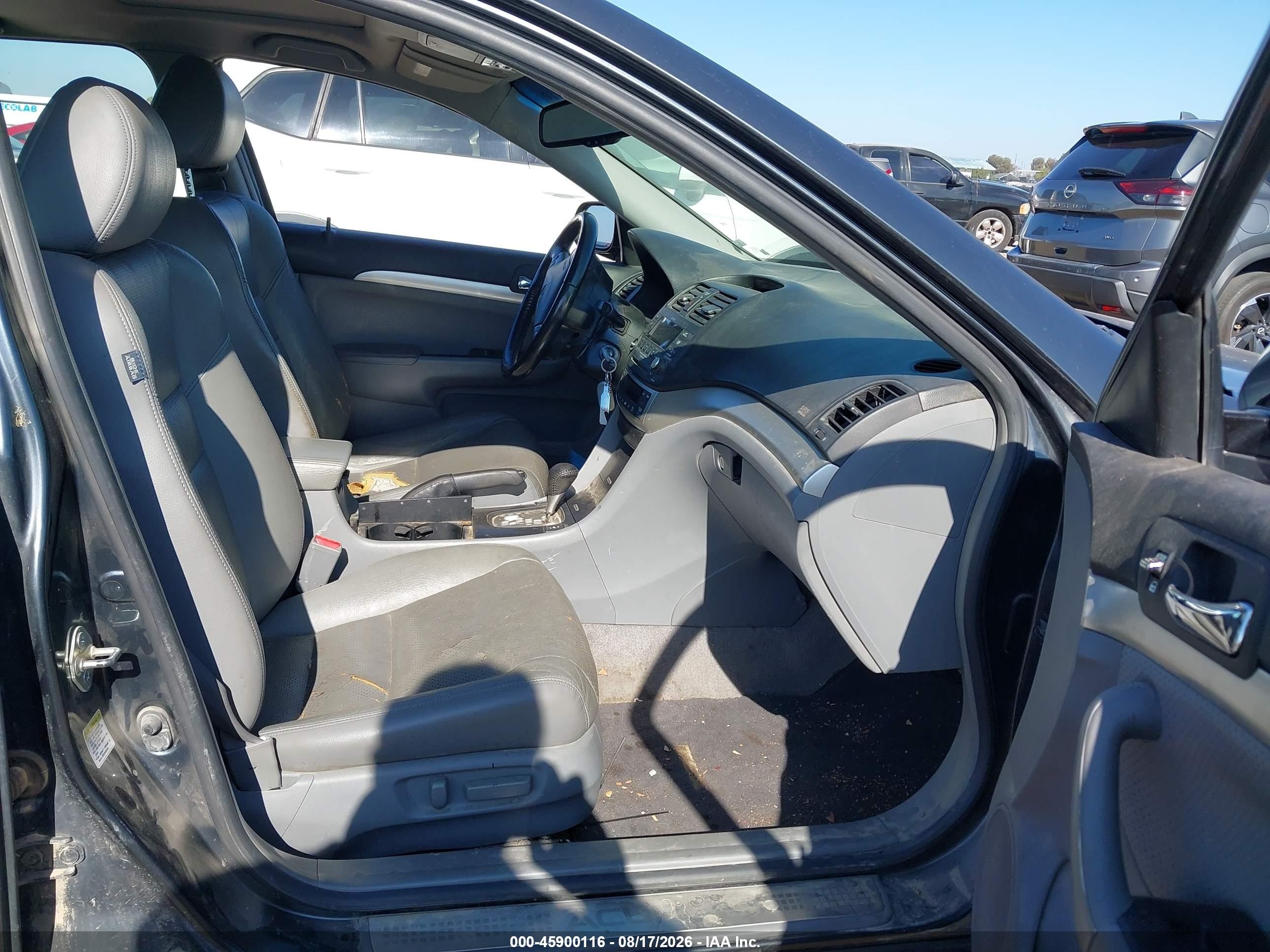 2008 Acura Tsx   Gray vin: JH4CL96848C010741