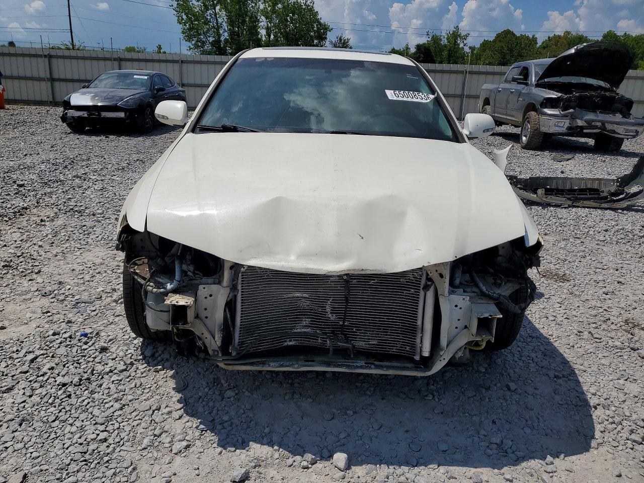 2008 Acura Tsx White vin: JH4CL96848C013851