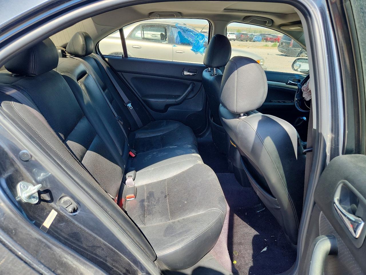 2004 Acura Tsx Black vin: JH4CL96854C029485