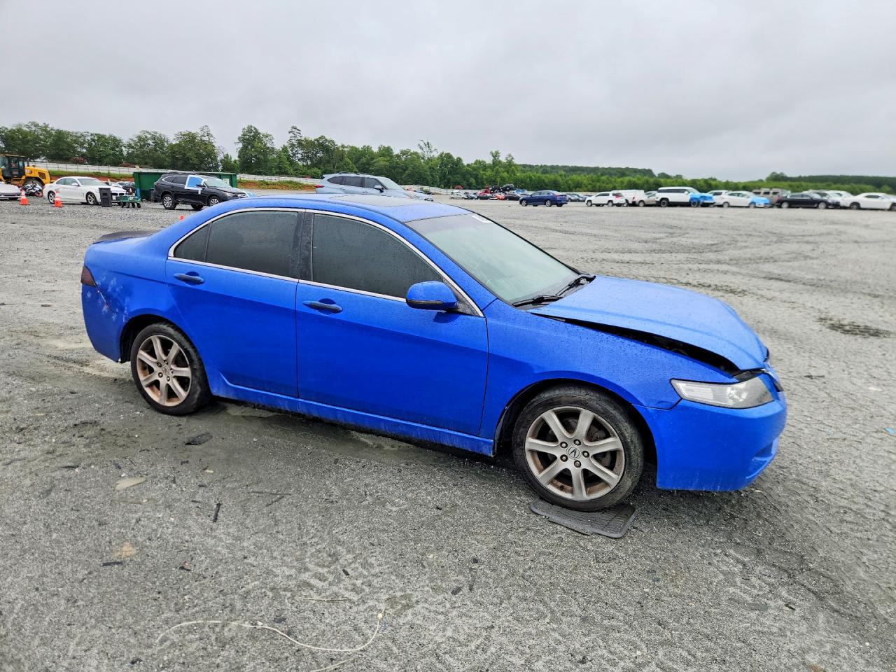2004 Acura Tsx Blue vin: JH4CL96854C044827