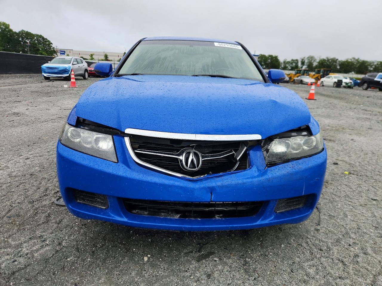 2004 Acura Tsx Blue vin: JH4CL96854C044827
