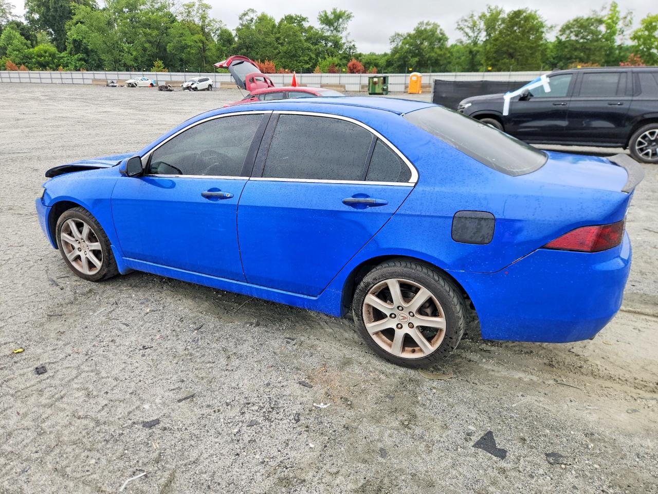 2004 Acura Tsx Blue vin: JH4CL96854C044827