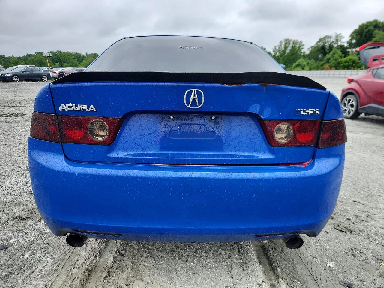 2004 Acura Tsx Blue vin: JH4CL96854C044827