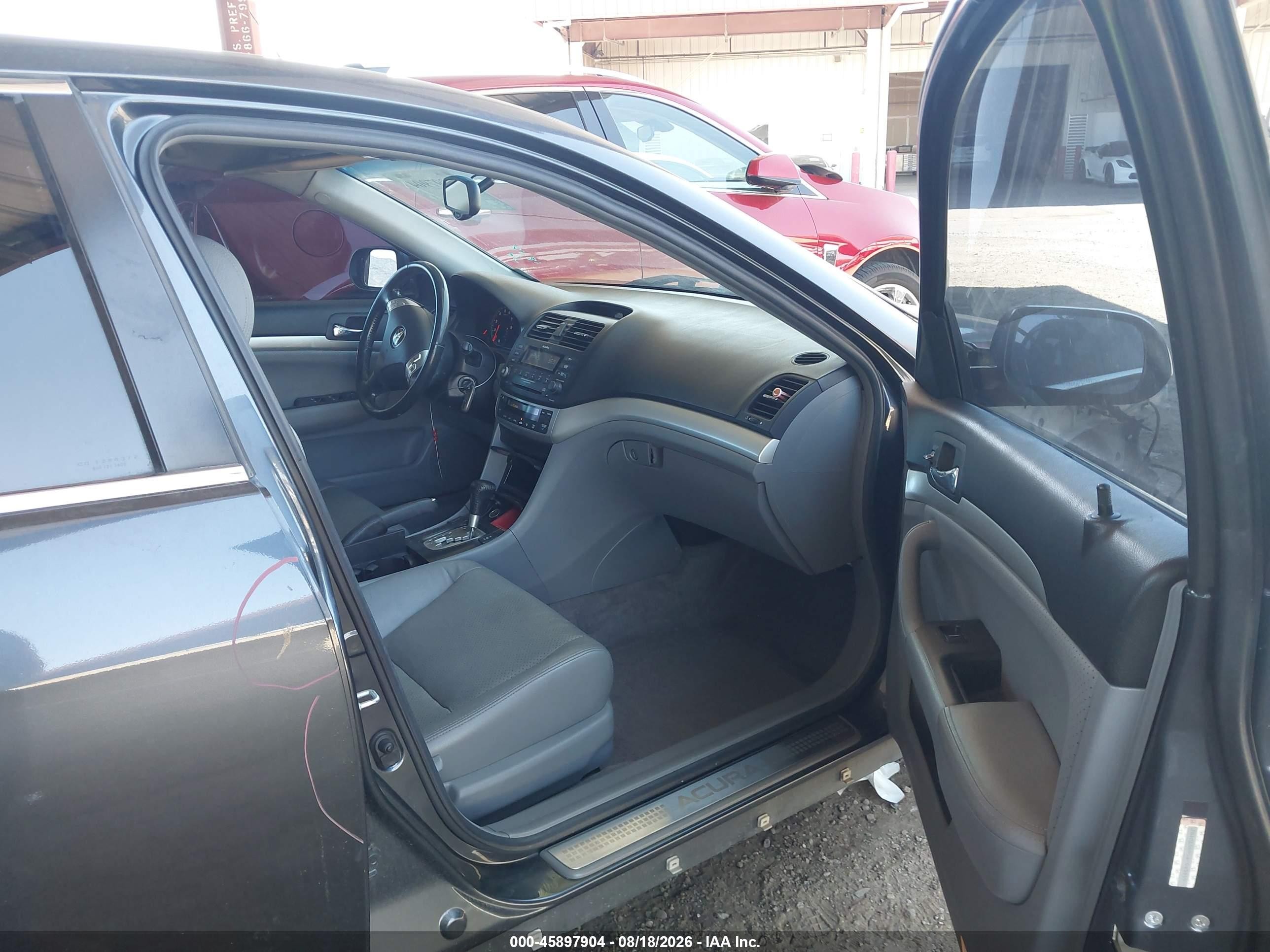 2004 Acura Tsx   Gray vin: JH4CL96854C045959