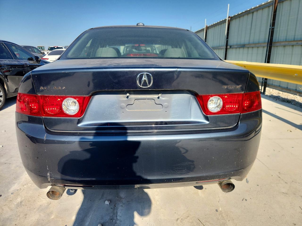 2005 Acura Tsx Gray vin: JH4CL96855C003292