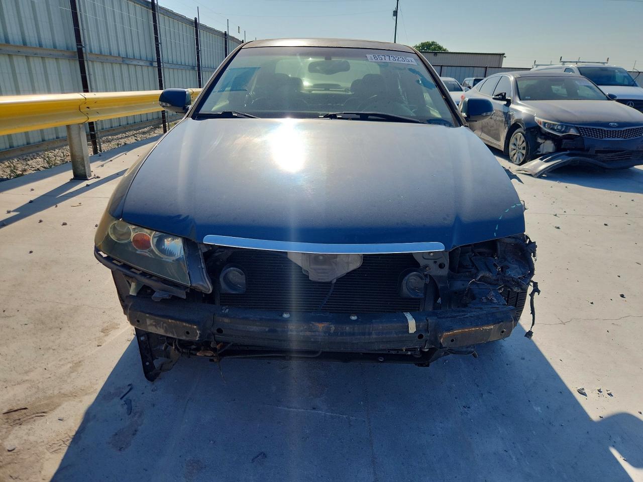 2005 Acura Tsx Gray vin: JH4CL96855C003292