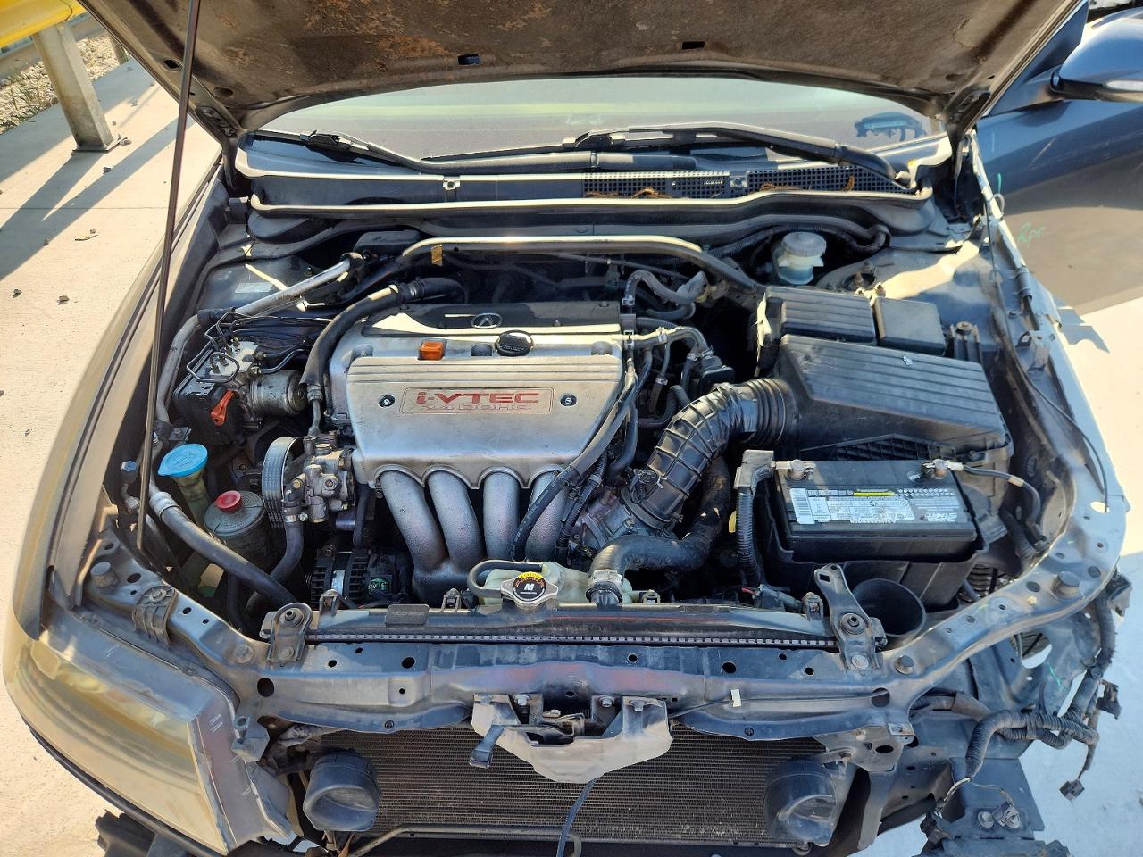 2005 Acura Tsx Gray vin: JH4CL96855C003292