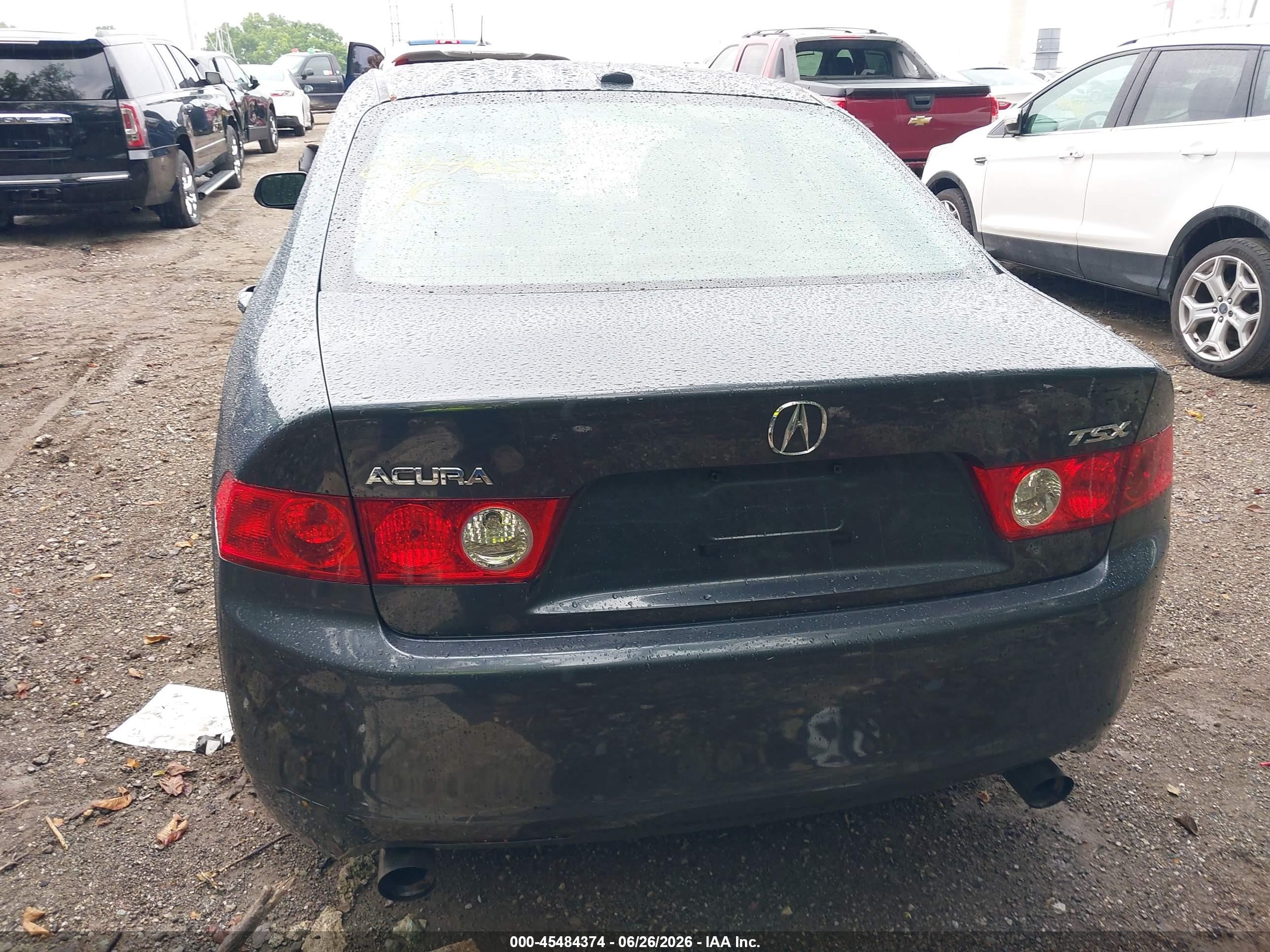 2005 Acura Tsx   Серый vin: JH4CL96855C012705