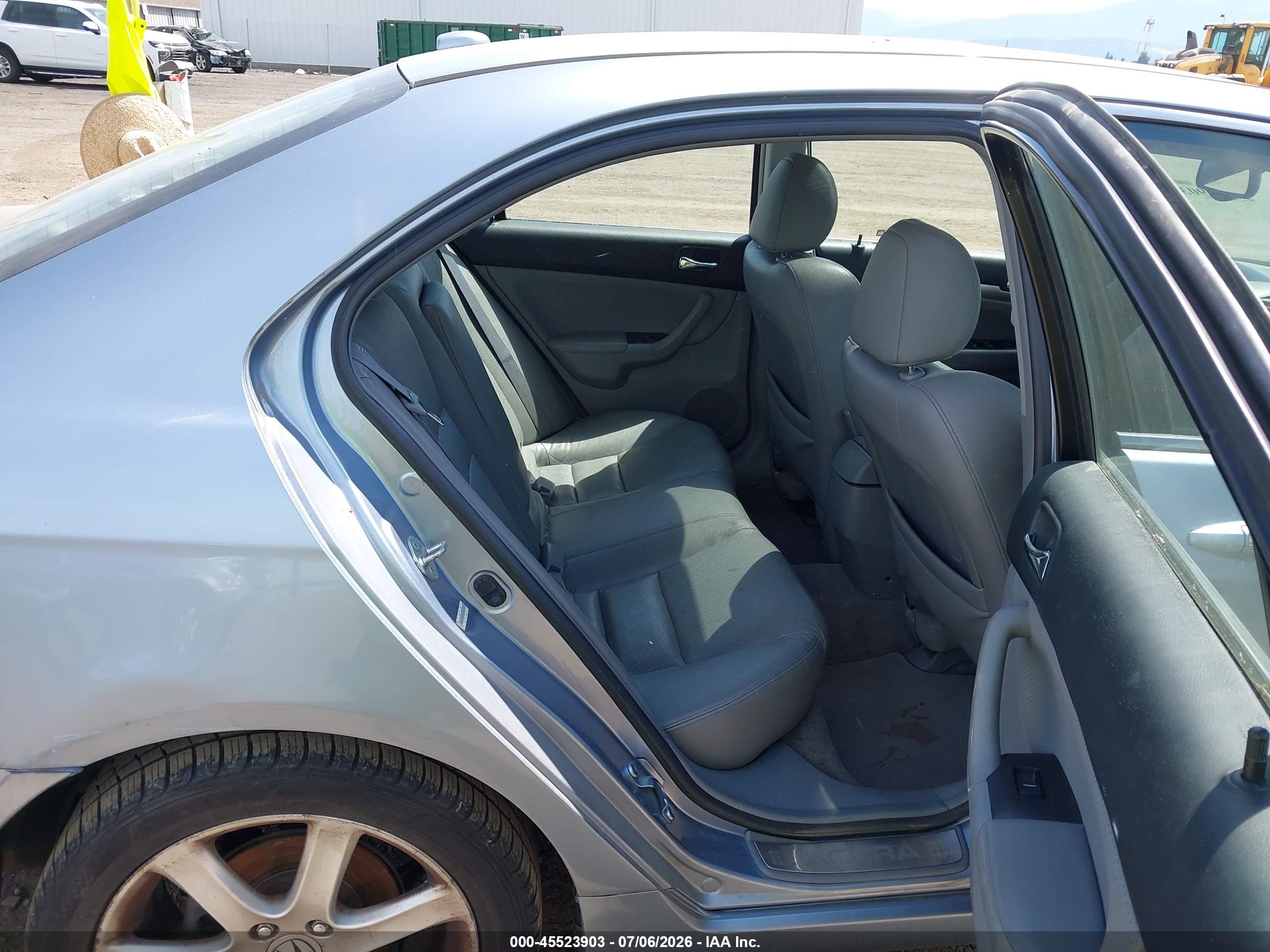 2005 Acura Tsx   Blue vin: JH4CL96855C016592