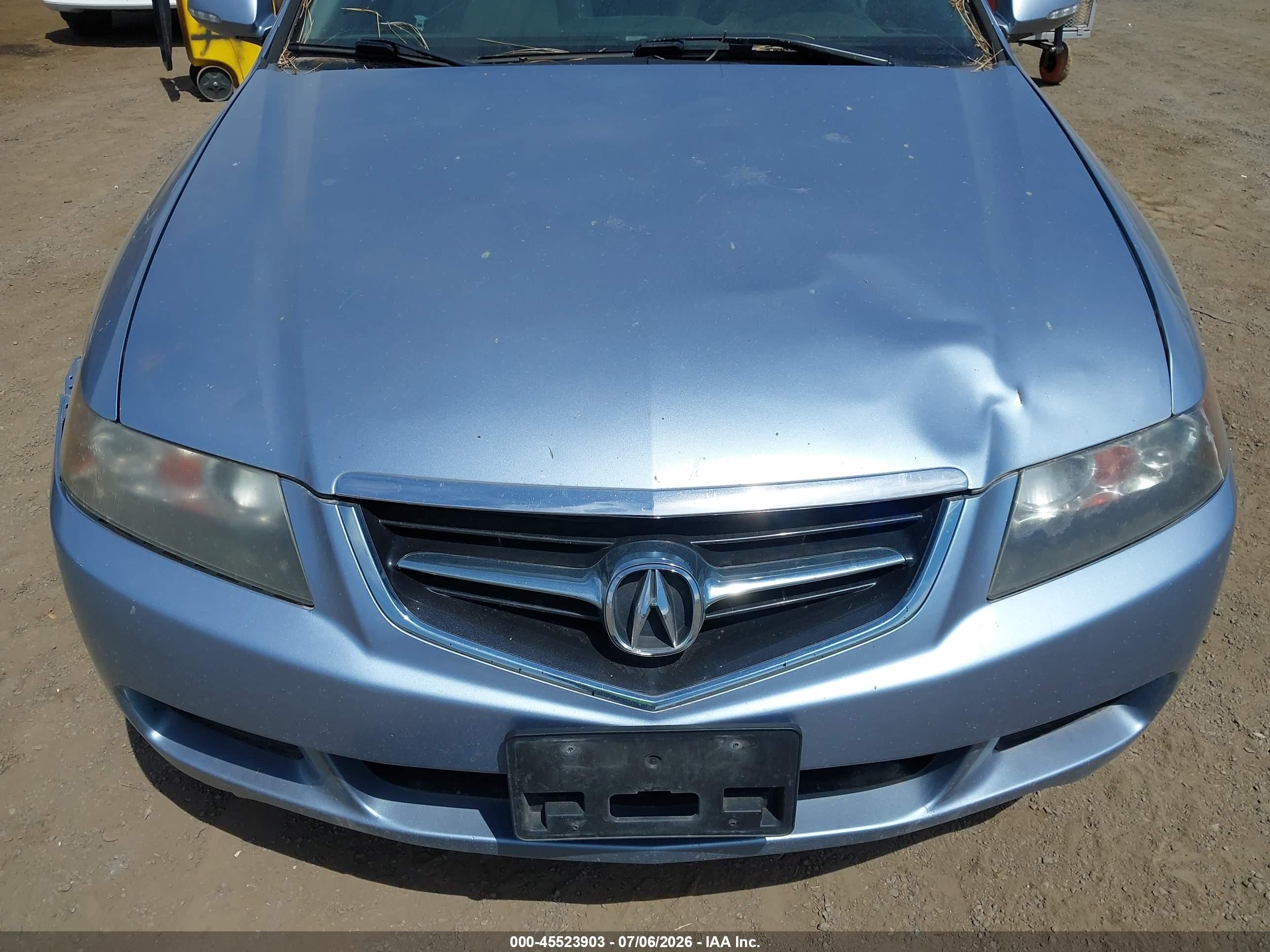 2005 Acura Tsx   Blue vin: JH4CL96855C016592