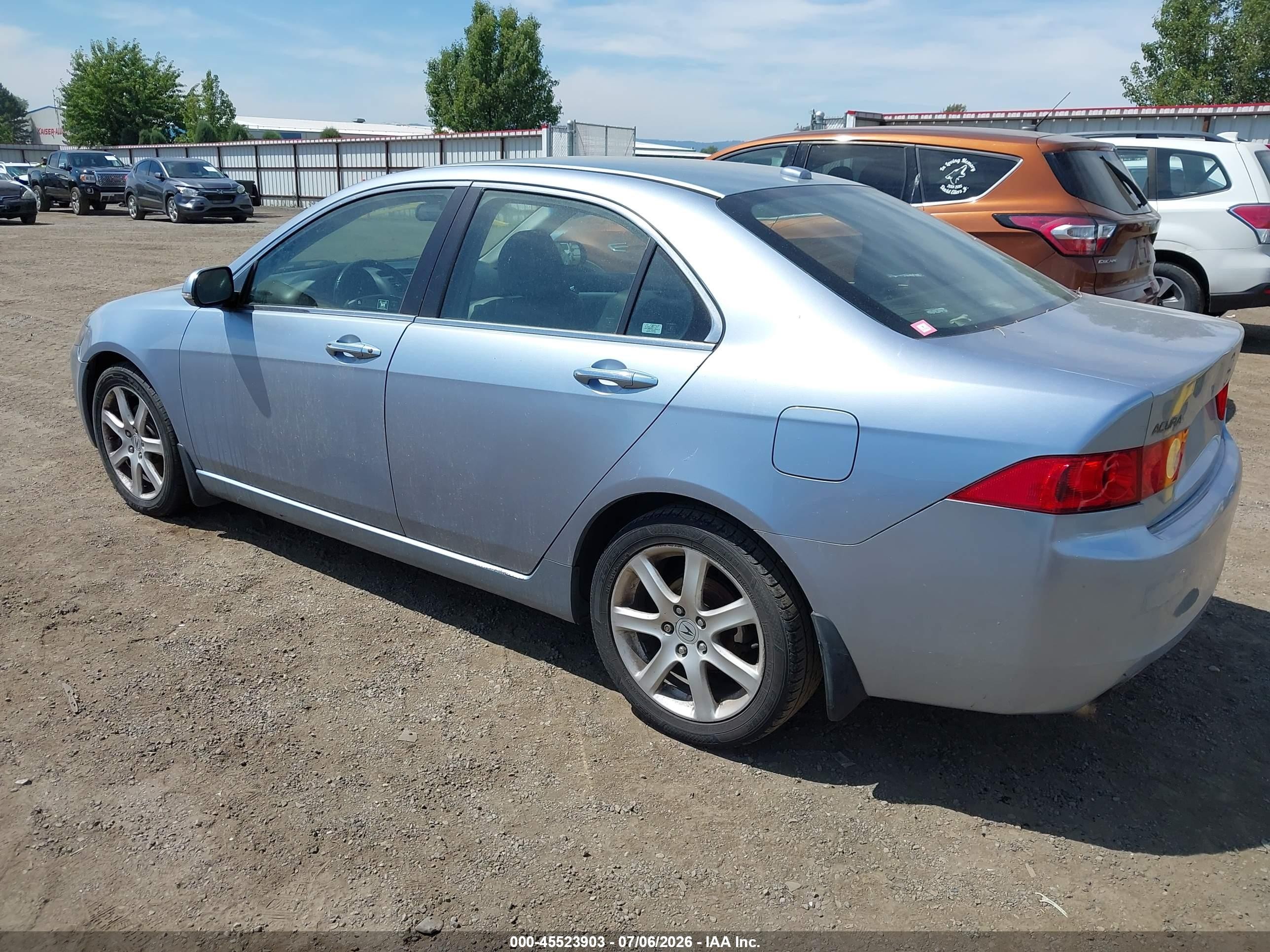 2005 Acura Tsx   Blue vin: JH4CL96855C016592