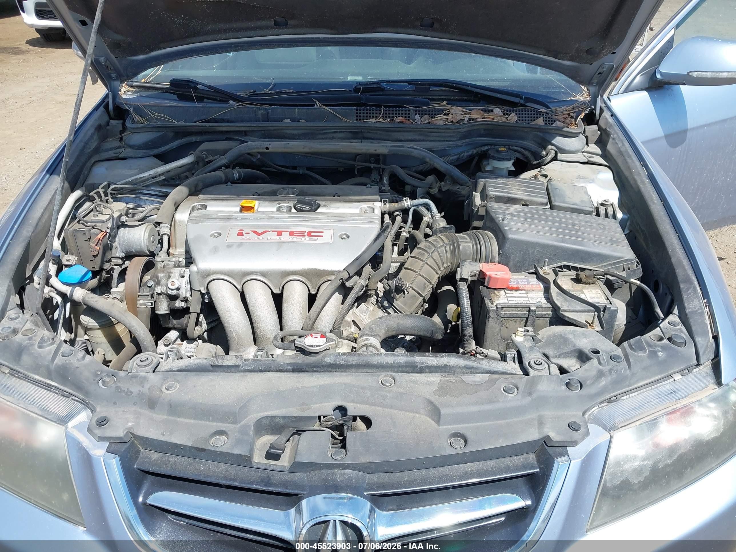 2005 Acura Tsx   Blue vin: JH4CL96855C016592