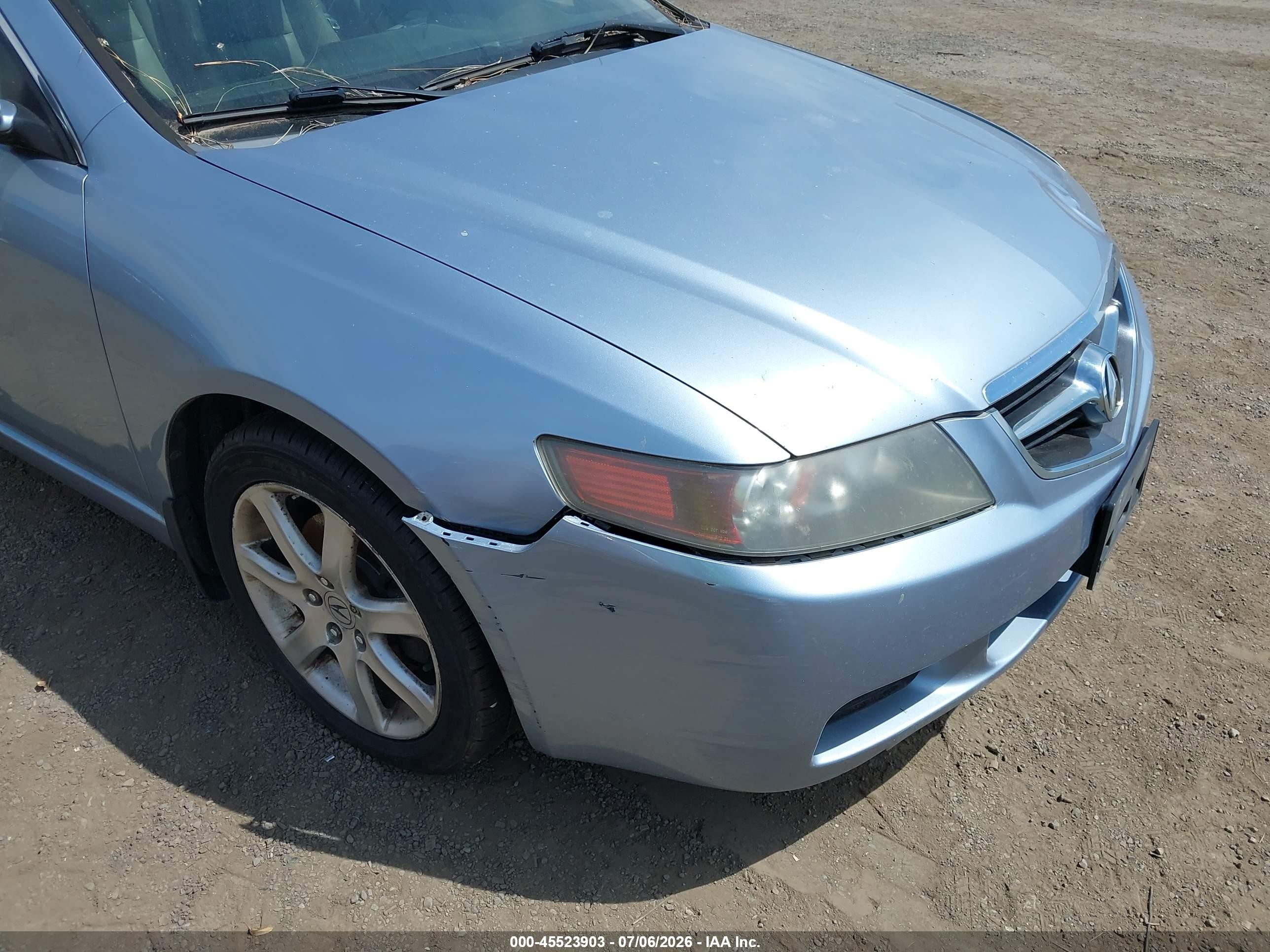 2005 Acura Tsx   Blue vin: JH4CL96855C016592