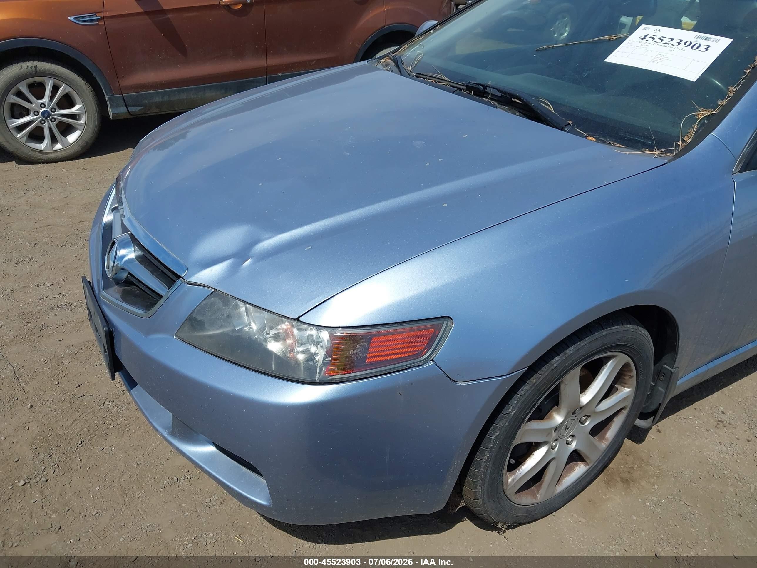 2005 Acura Tsx   Blue vin: JH4CL96855C016592