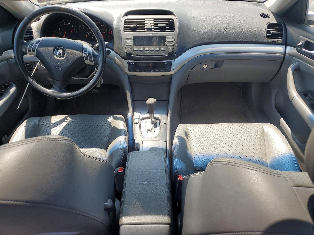 2005 Acura Tsx Silver vin: JH4CL96855C017628