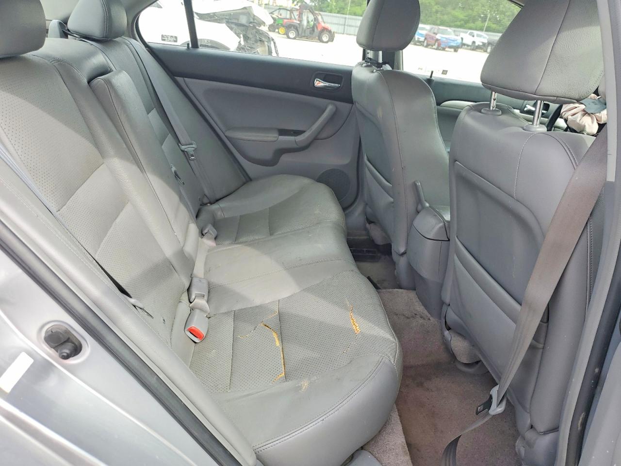 2005 Acura Tsx Silver vin: JH4CL96855C018164