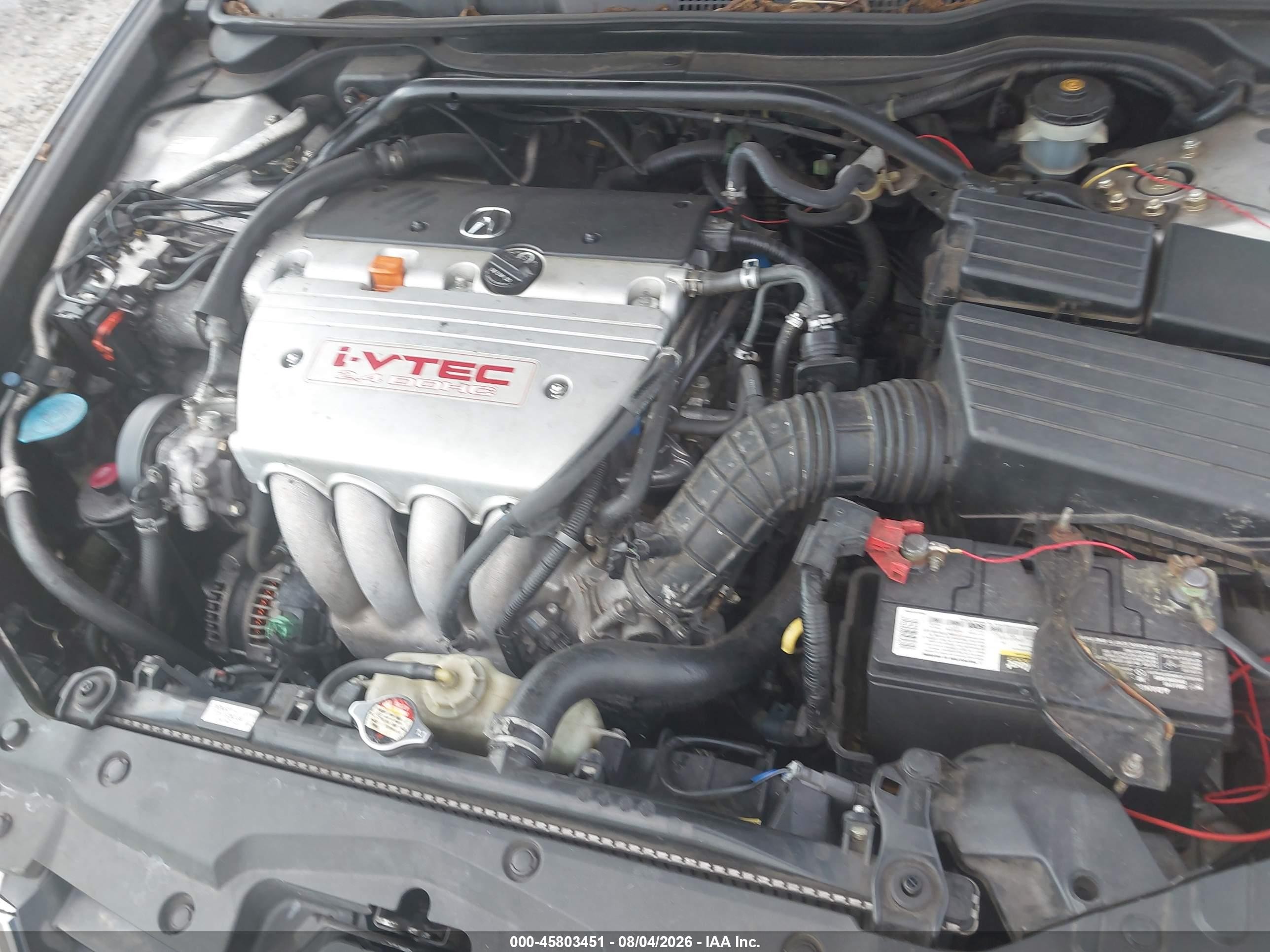 2005 Acura Tsx   Silver vin: JH4CL96855C018858