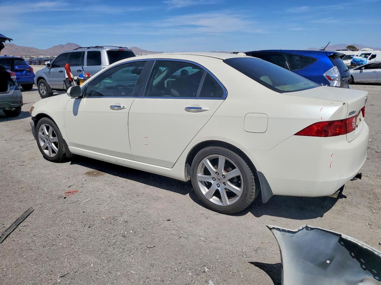 2005 Acura Tsx Белый vin: JH4CL96855C023719