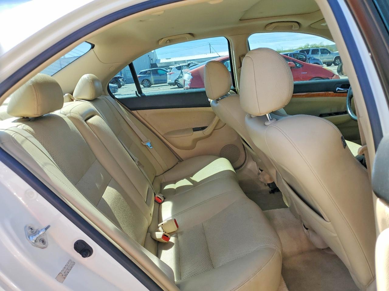 2005 Acura Tsx Белый vin: JH4CL96855C023719