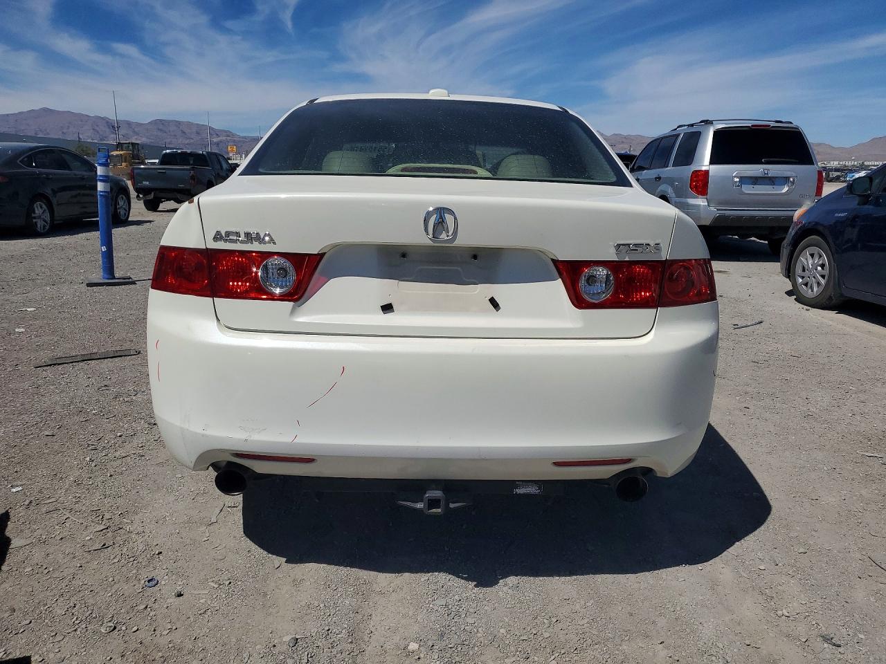2005 Acura Tsx Белый vin: JH4CL96855C023719