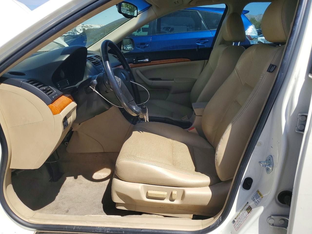 2005 Acura Tsx Белый vin: JH4CL96855C023719