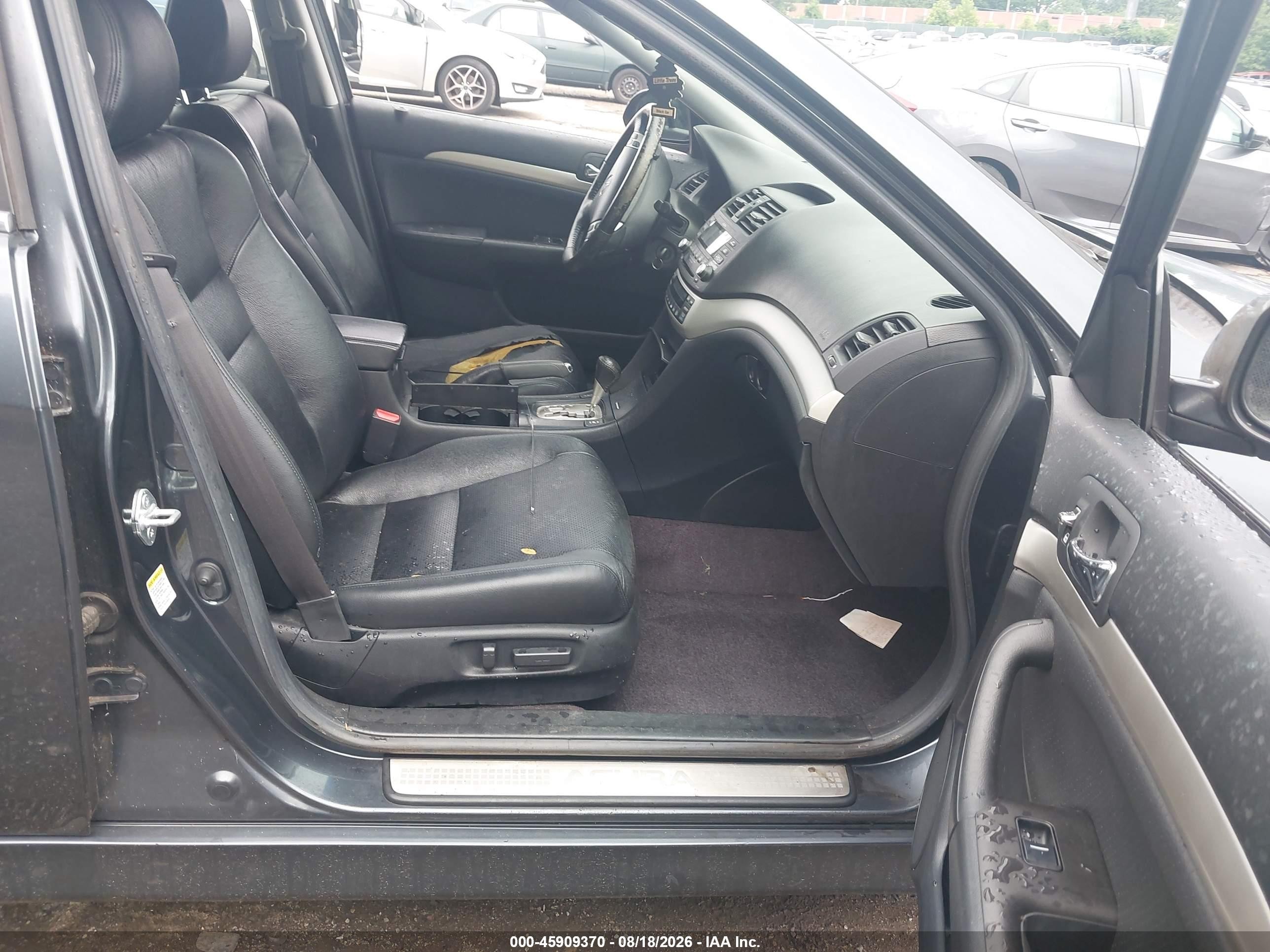 2006 Acura Tsx   Gray vin: JH4CL96856C001947
