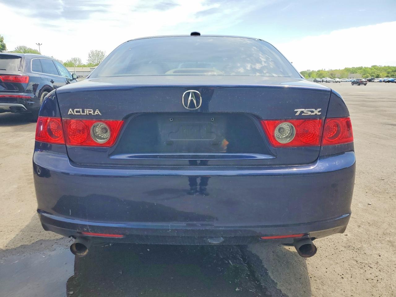 2006 Acura Tsx Blue vin: JH4CL96856C013774