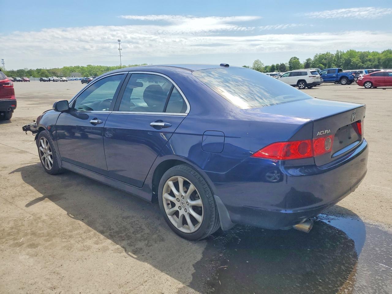 2006 Acura Tsx Blue vin: JH4CL96856C013774