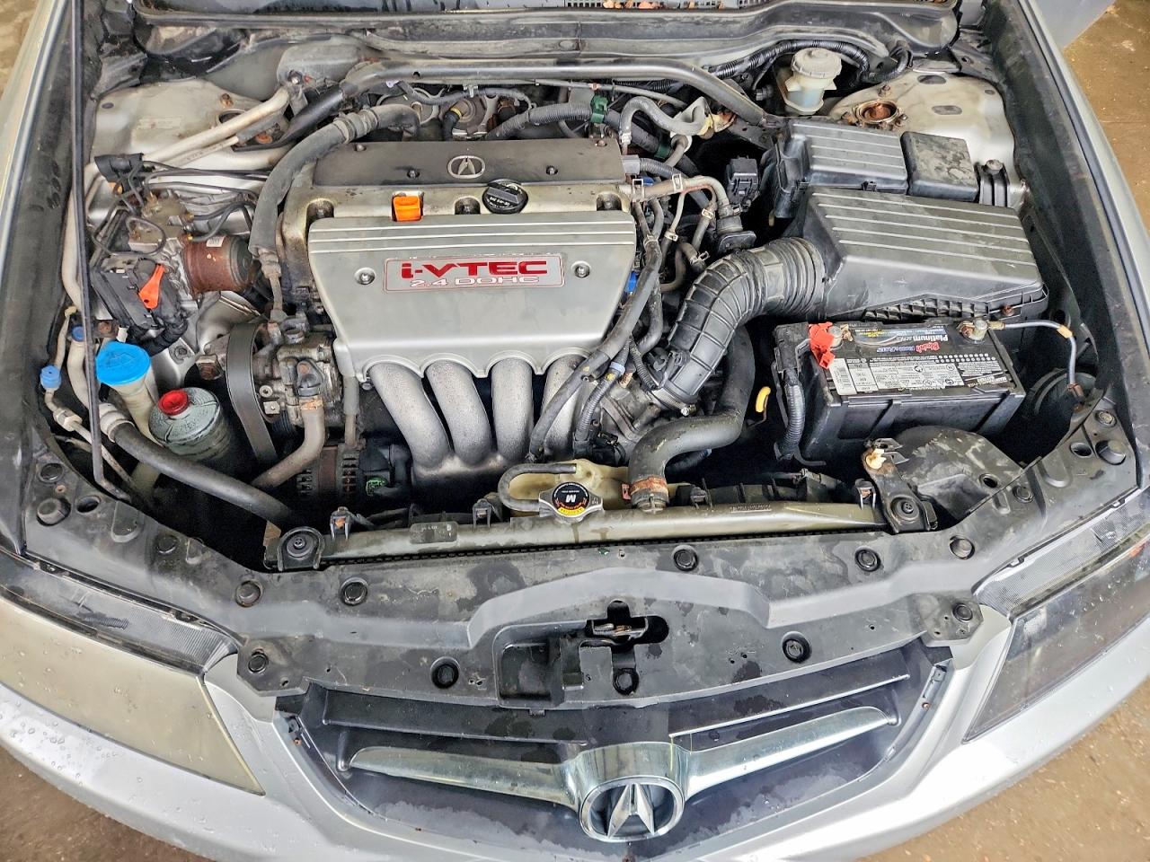 2006 Acura Tsx Silver vin: JH4CL96856C023365