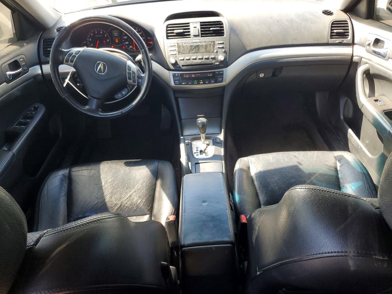 2006 Acura Tsx White vin: JH4CL96856C034124