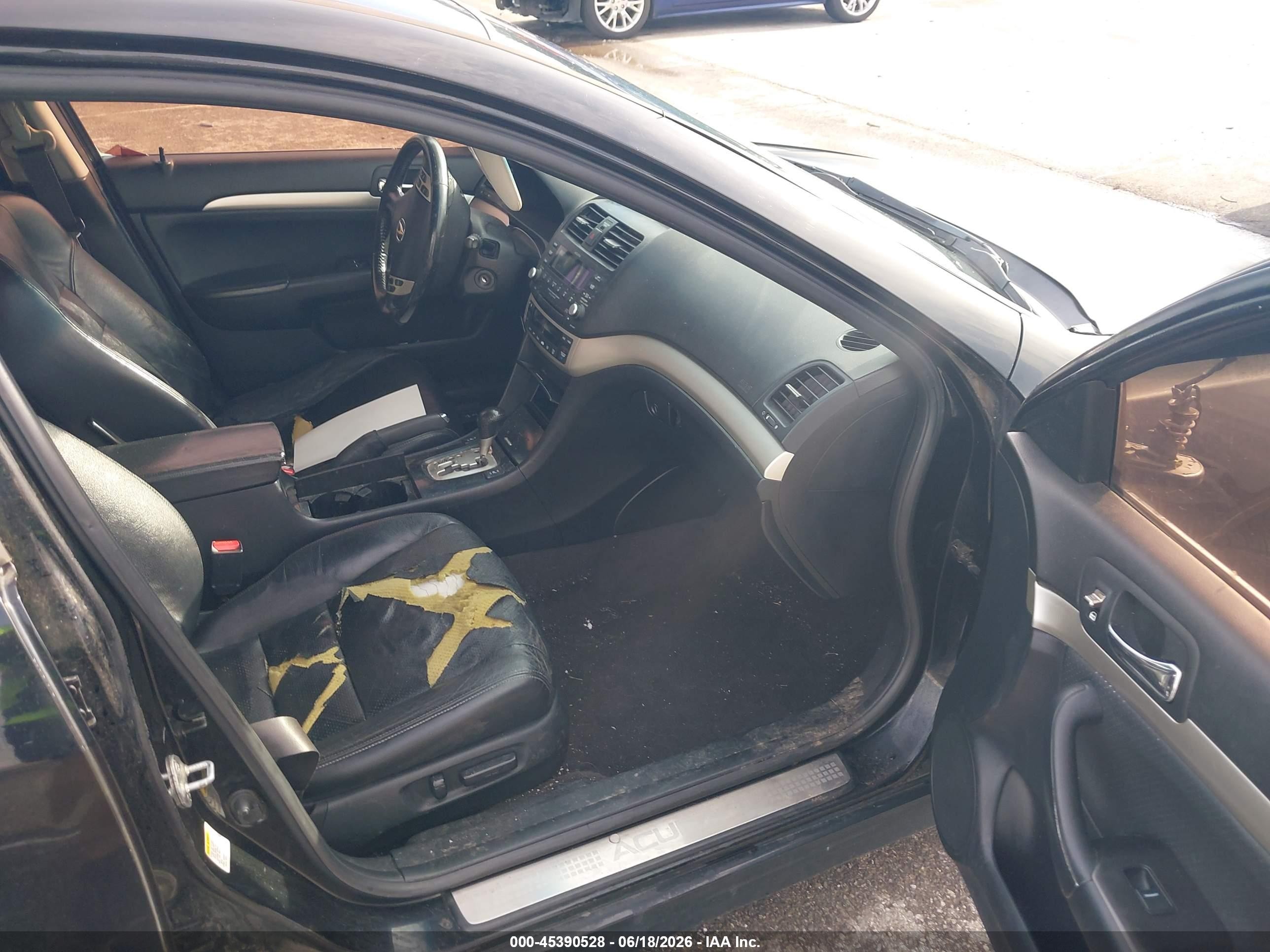 2007 Acura Tsx   Серый vin: JH4CL96857C003196